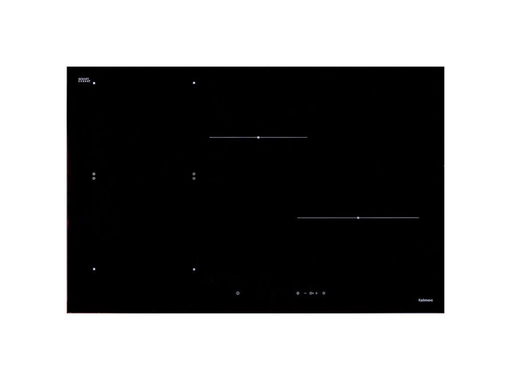 Falmec Induzione 78 cm COOKING SYSTEM Piano cottura a induzione cm 78 - vetroceramica nero lucido