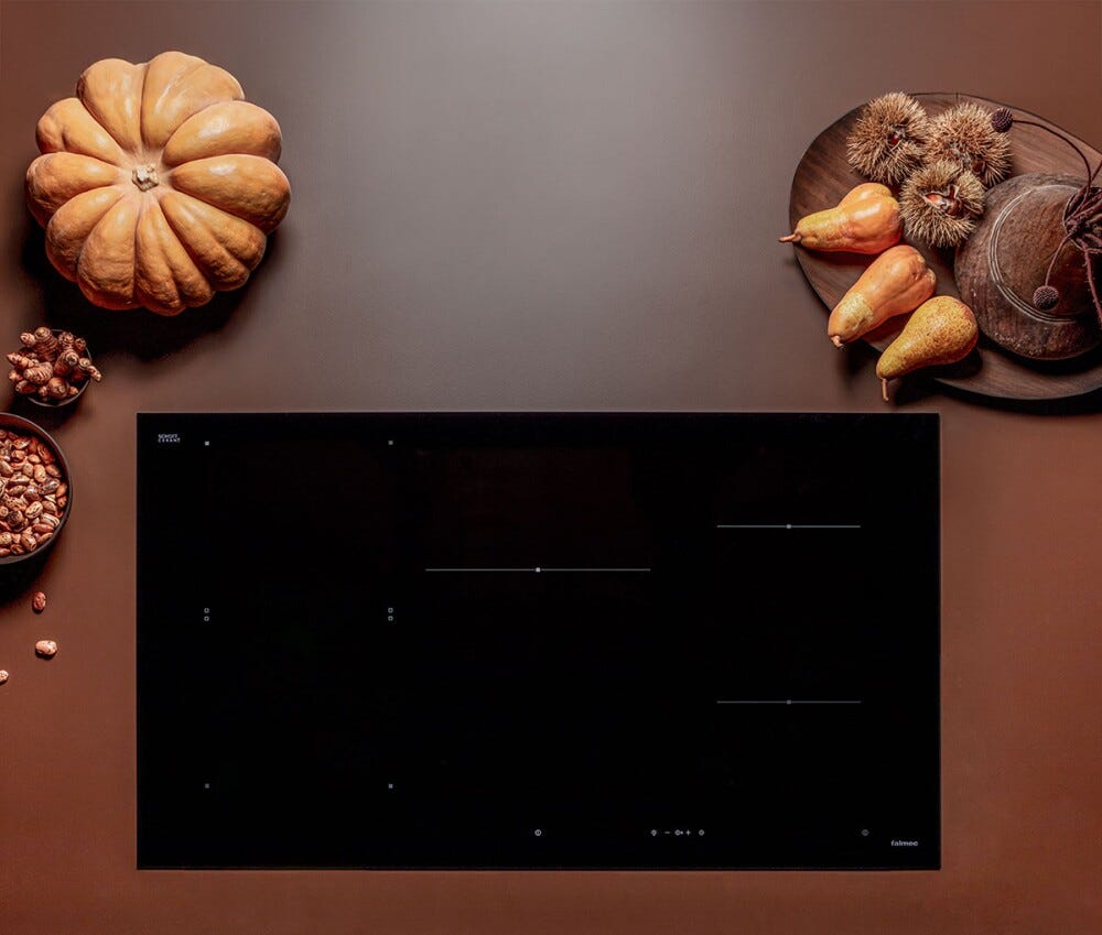 Falmec Induzione 90 cm COOKING SYSTEM Piano cottura a induzione cm 90 - vetroceramica nero lucido