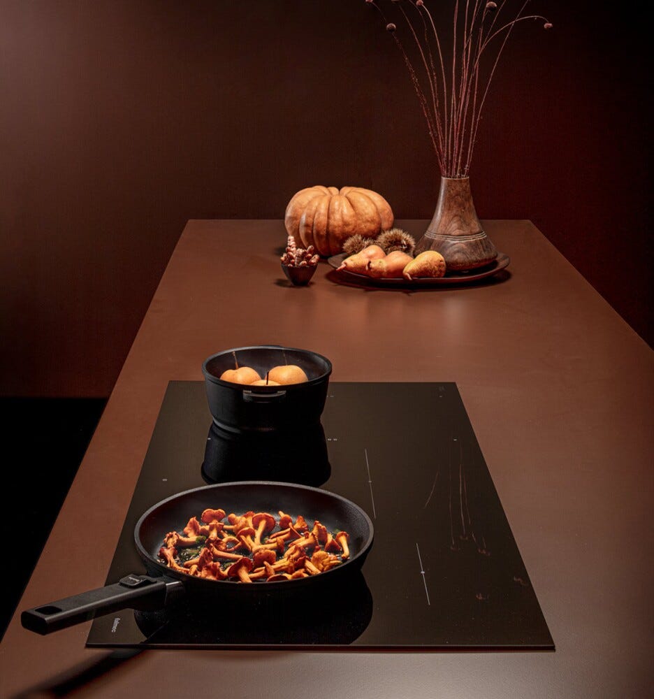 Falmec Induzione 90 cm COOKING SYSTEM Piano cottura a induzione cm 90 - vetroceramica nero lucido