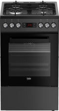 Beko FSM51330DAOT Cucina da accosto cm. 50 - 4 fuochi gas + 1 forno elettrico - antracite