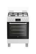 Beko FBE62310GW Cucina da accosto cm. 60 - 4 fuochi gas + 1 forno elettrico - bianco
