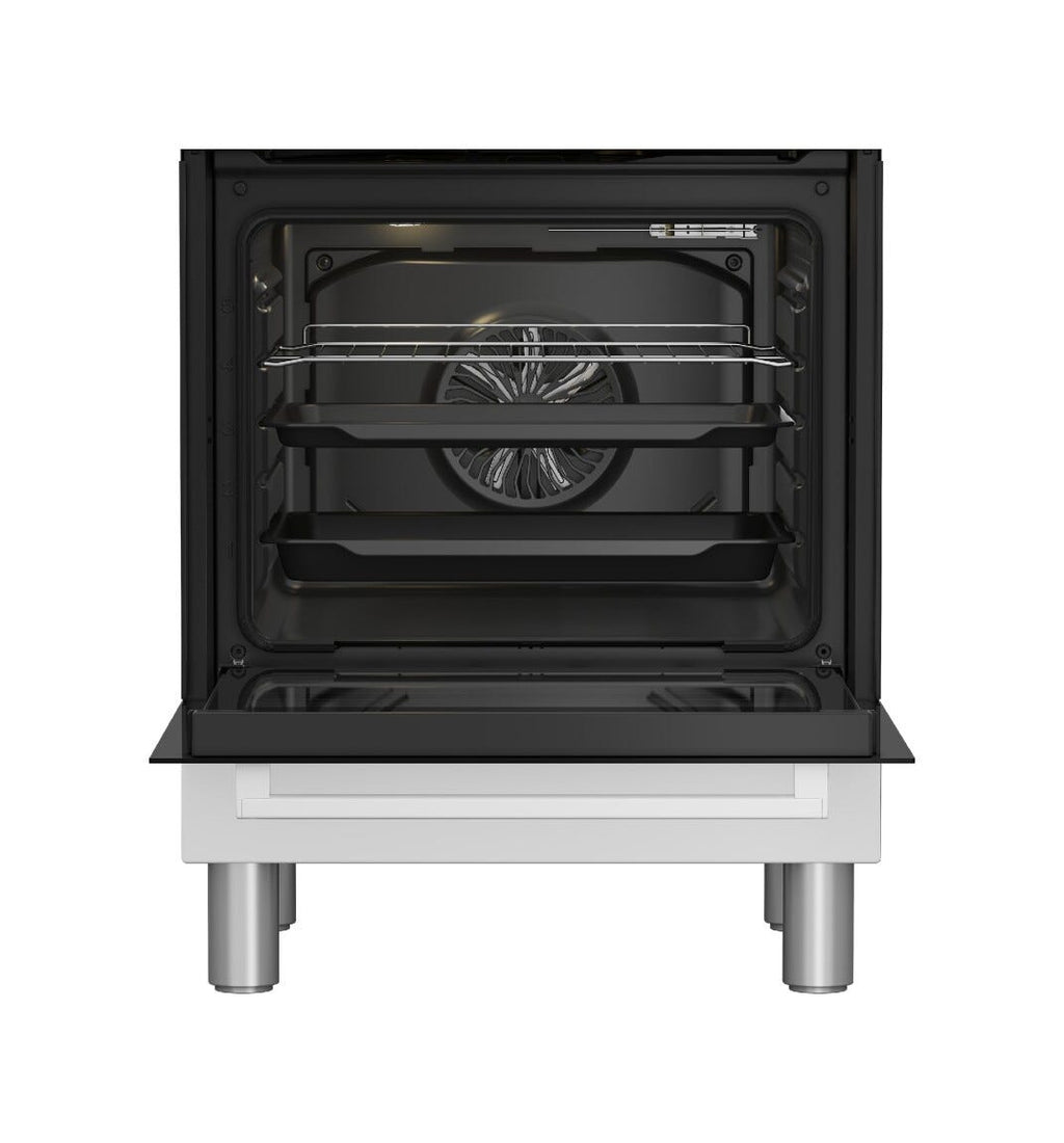 Beko FBE62310GW Cucina da accosto cm. 60 - 4 fuochi gas + 1 forno elettrico - bianco