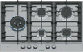 Bosch PCS7A5I90 6 Piano cottura a gas cm. 75 - inox
