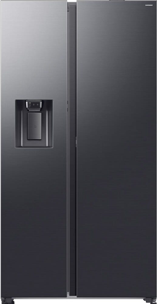 Samsung RS80F66KBFEF Frigorifero con congelatore side by side cm. 91 h. 178 - lt. 634 - black