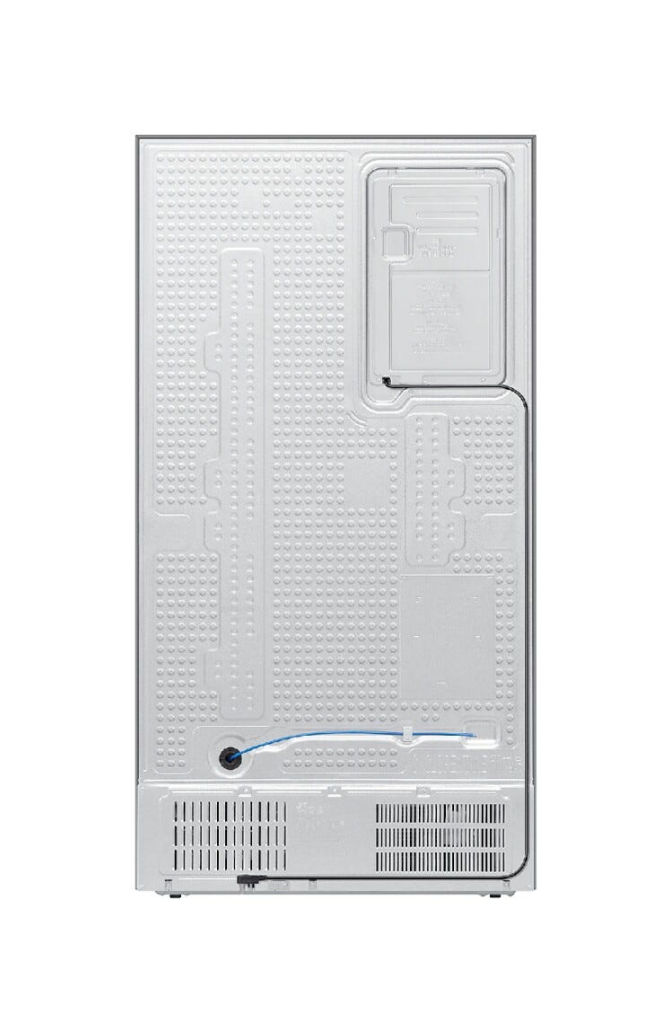 Samsung RS80F66KBFEF Frigorifero con congelatore side by side cm. 91 h. 178 - lt. 634 - black