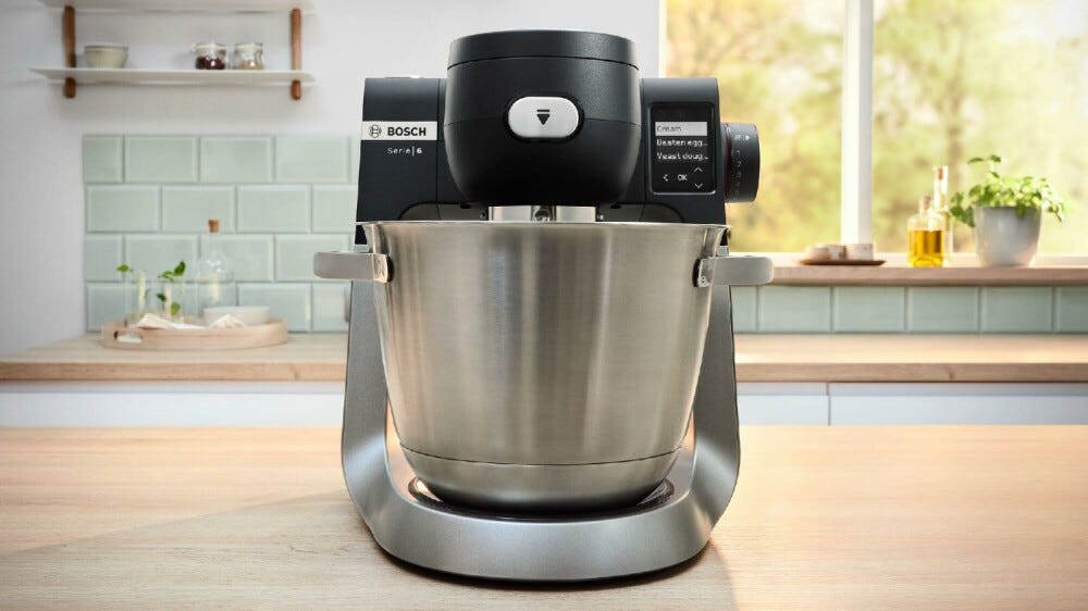 Bosch MUMS6ZS34 6 Planetaria da 5.5 l - inox / nero