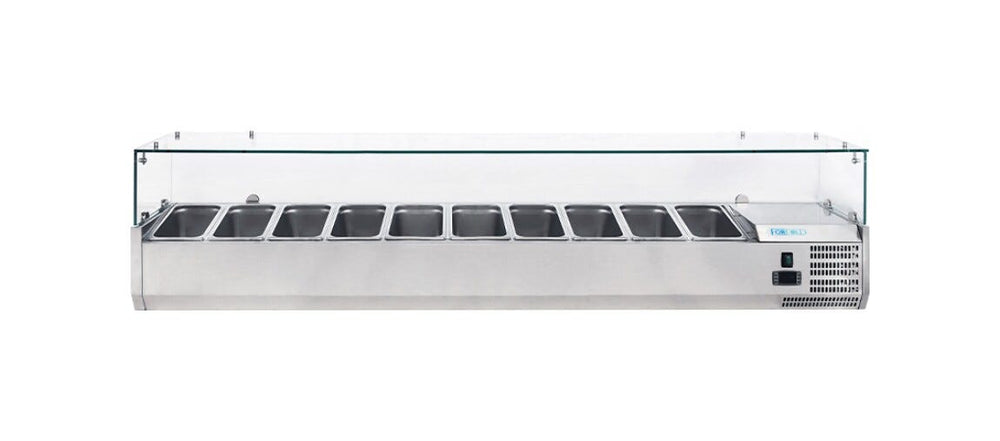 Fimar G-VRX2000-330 FORCOLD Vetrina refrigerata pizza statica - inox