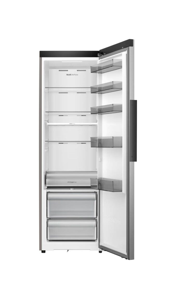 Hisense RL3K370SEIE Frigorifero a libera installazione cm. 60 h. 186 - lt. 312 - inox