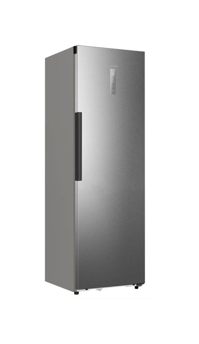 Hisense RL3K370SEIE Frigorifero a libera installazione cm. 60 h. 186 - lt. 312 - inox