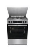 Gorenje GKS6C71XF G600 Cucina da accosto cm. 60 - 4 zone a gas + 1 forno elettrico - grigio