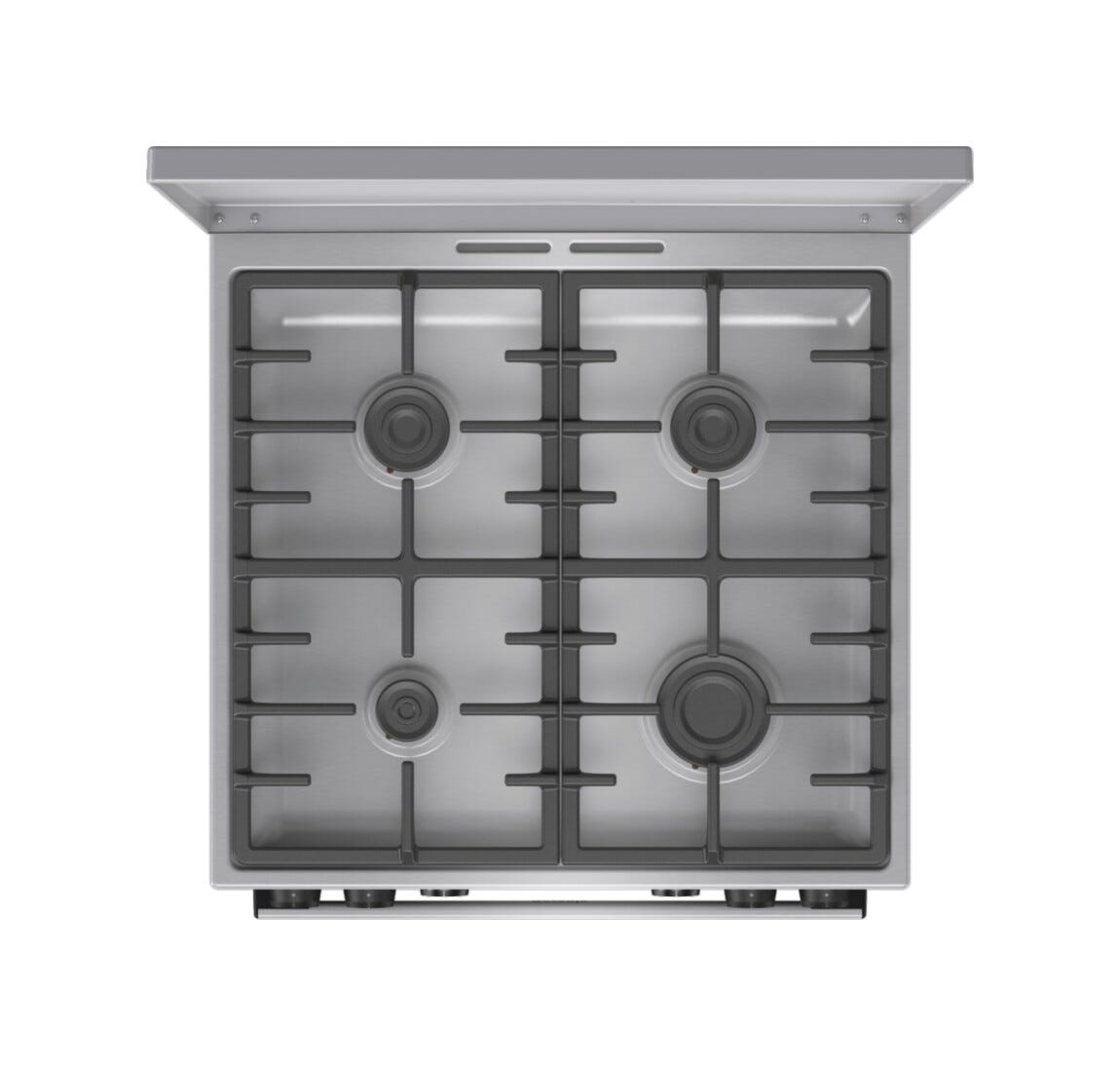 Gorenje GKS6C71XF G600 Cucina da accosto cm. 60 - 4 zone a gas + 1 forno elettrico - grigio