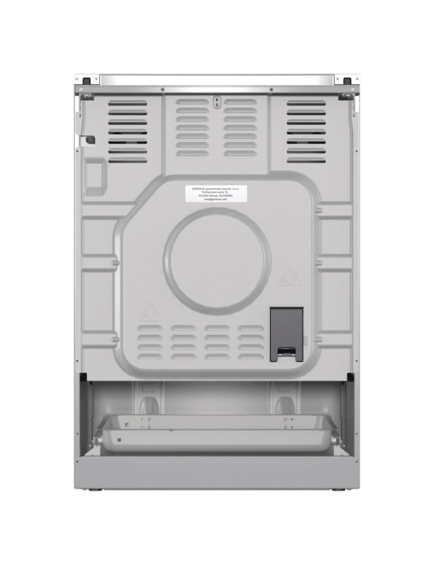 Gorenje GKS6C71XF G600 Cucina da accosto cm. 60 - 4 zone a gas + 1 forno elettrico - grigio