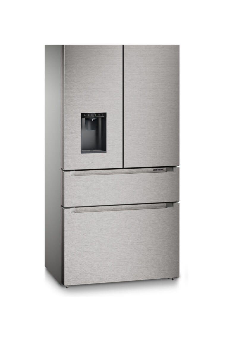 Liebherr MBsddi9528 Plus Frigorifero con congelatore a libera installazione french door cm. 91 h. 181 - lt. 538 - argento