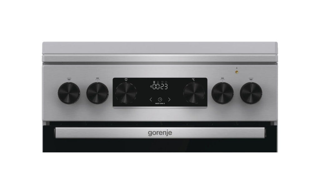 Gorenje GKS5C71XF Cucina da accosto cm. 50 - 4 zone a gas + 1 forno elettrico - inox