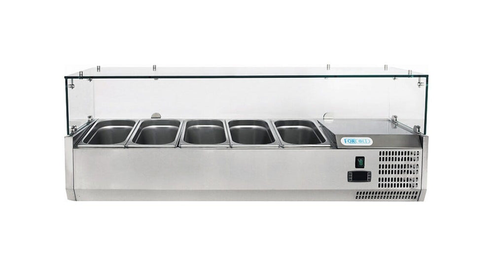 Fimar G-VRX1200-330 Forcold Vetrina refrigerata pizza statica - inox