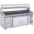 Fimar G-PZ2610TN-FC Forcold Banco refrigerato ventilato lt. 390