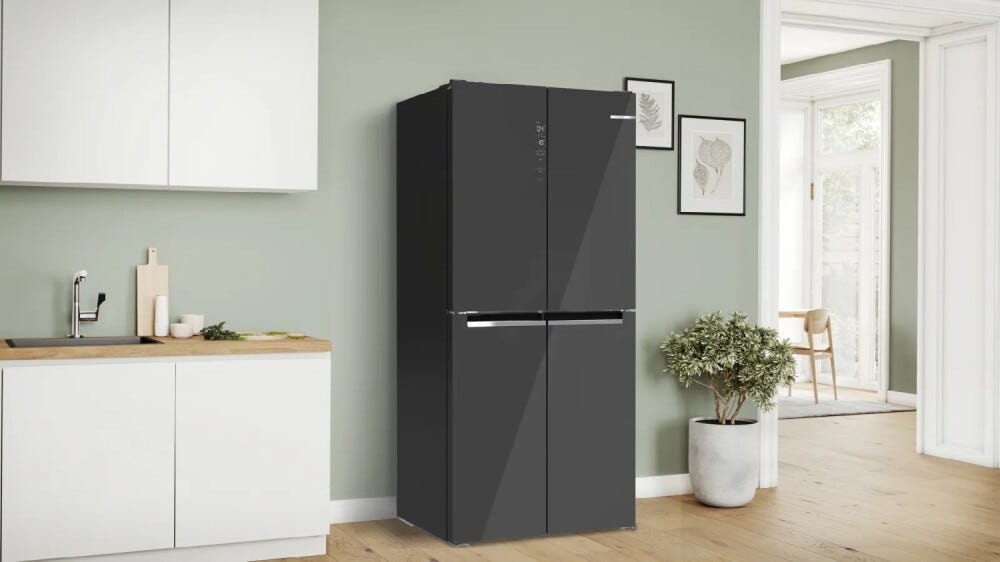 Bosch KMC85LEEA 4 Frigorifero con congelatore 4 porte - cm. 86 h. 190 - lt. 547 - grafite