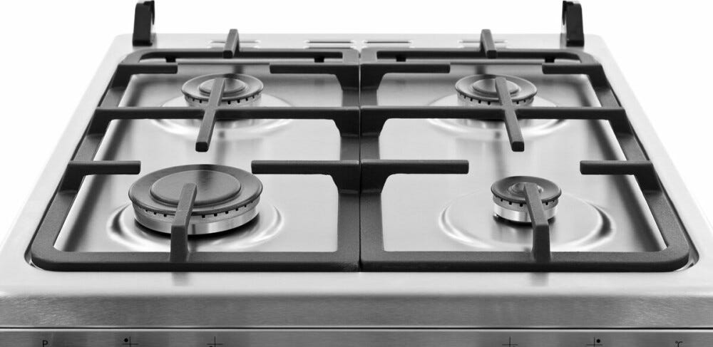 Beko FSMT52336DXDT B300 Cucina da accosto cm. 50 - 4 fuochi gas - inox