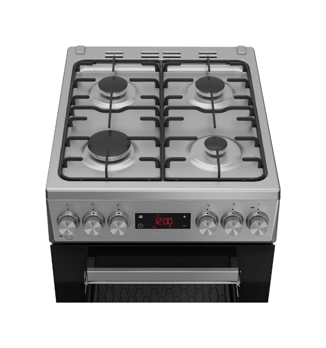 Beko FSM52320TXDT Cucina da accosto cm. 50 - 4 fuochi + 1 forno elettrico - inox