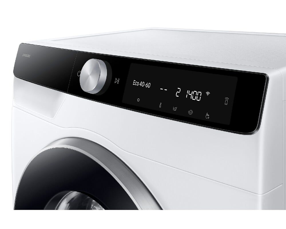 Samsung WW90DG6G94LKU3 Ai Control Lavatrice cm. 60 - capacità 9 kg - bianco