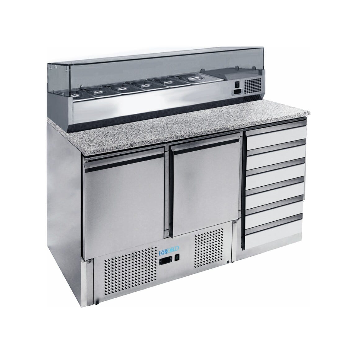 Fimar G-S903PZCAS-FC Forcold Banco refrigerato statico lt. 257