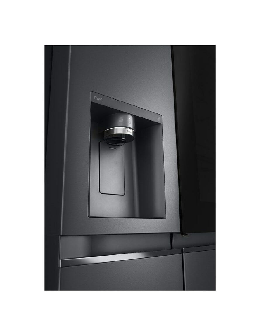 LG GSXV90MCAE Frigorifero side by side - cm. 91 h. 179 - lt. 635 - nero opaco