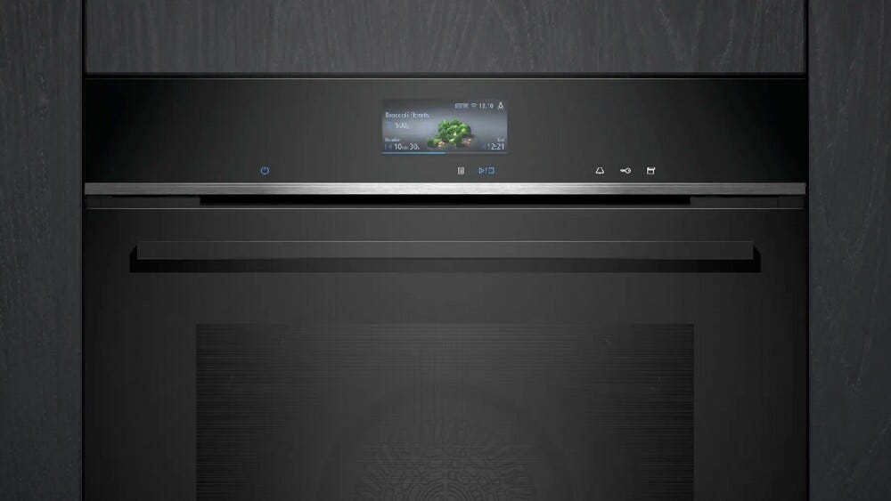Siemens HS736GDB1 iQ700 Forno combinato a vapore cm. 60 - nero