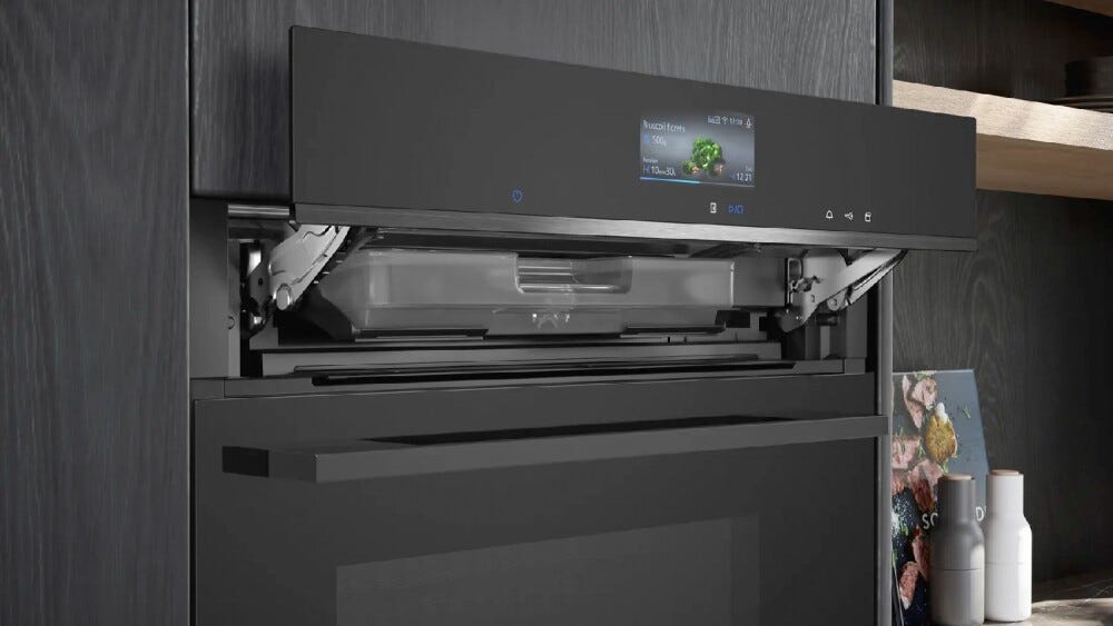 Siemens HS736GDB1 iQ700 Forno combinato a vapore cm. 60 - nero