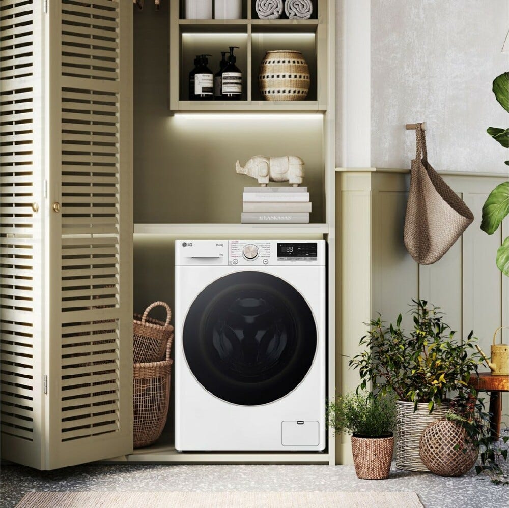 LG F4R7013TSWG Serie R7 Lavatrice cm. 60 - capacità 13 kg - bianco