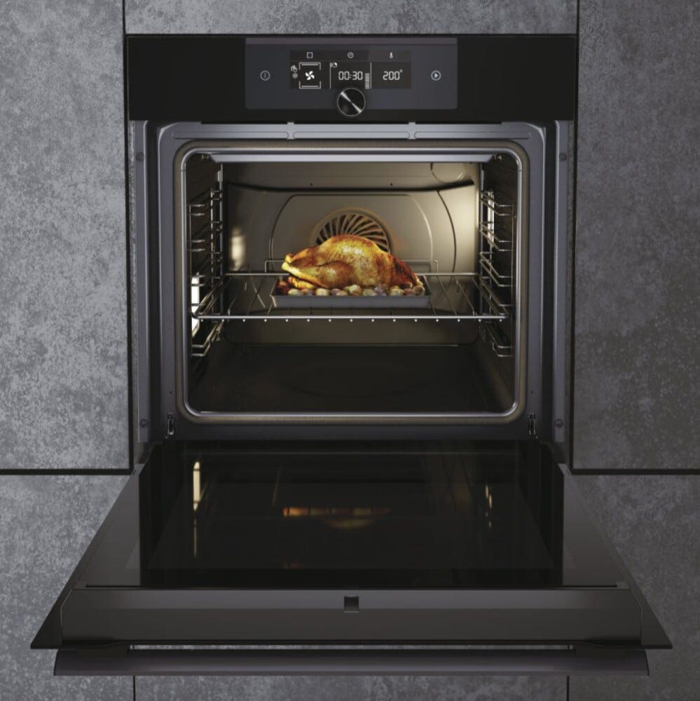 Haier HWO60SM6F8BH Serie I-Turn 6 Forno elettrico pirolitico cm. 60 - nero