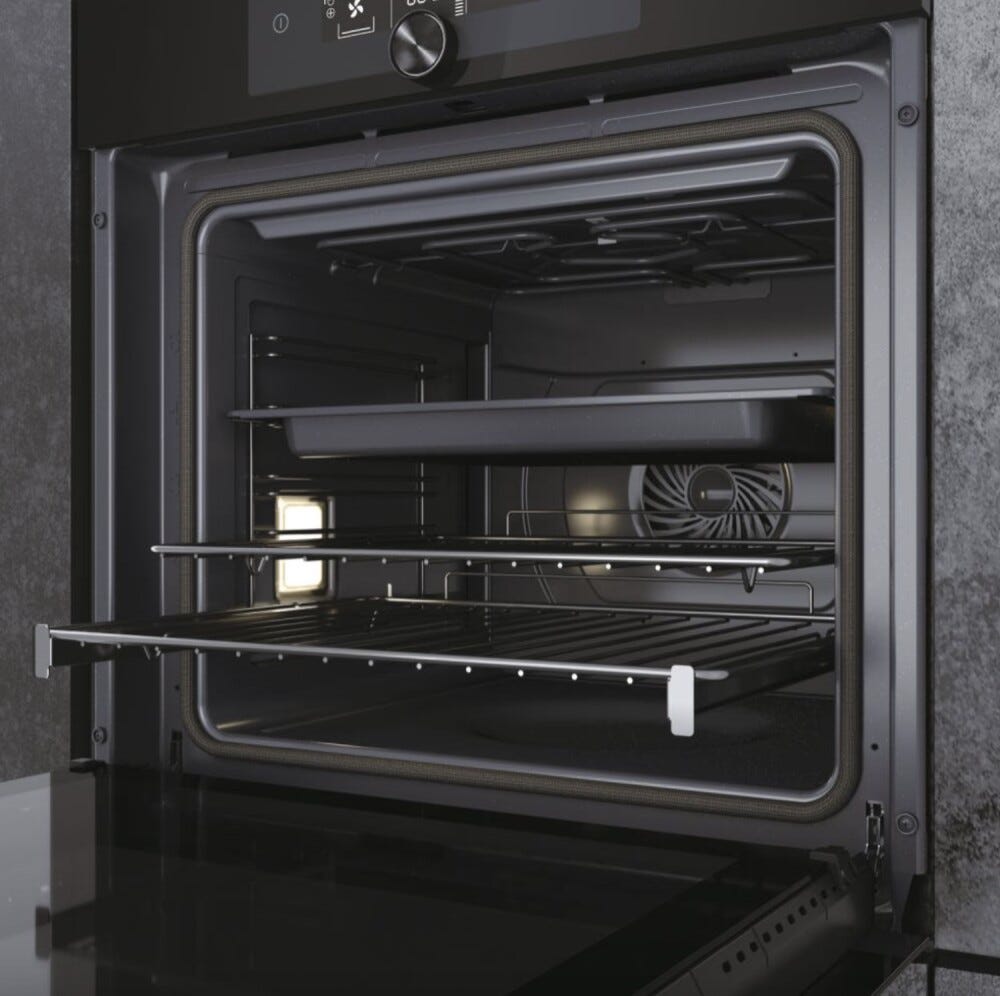 Haier HWO60SM6F8BH Serie I-Turn 6 Forno elettrico pirolitico cm. 60 - nero