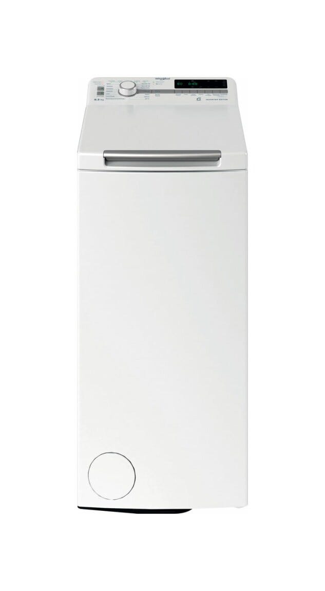 Whirlpool TDLR 65261BS IT Lavatrice a carica dall'alto cm. 45 - capacità 6.5 kg - bianco