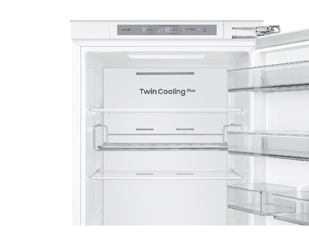 Samsung BRB70F30AEF0EO Frigorifero con congelatore da incasso cm. 54 h. 193 - lt. 298