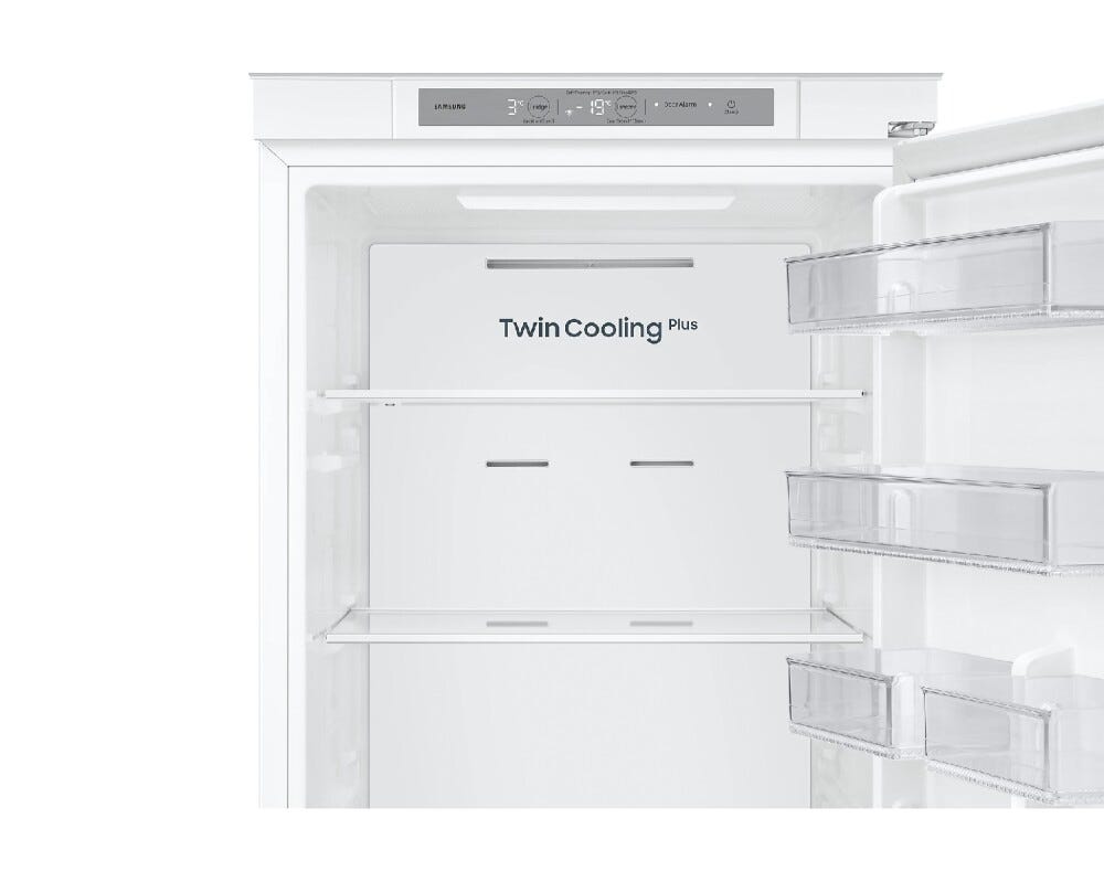 Samsung BRB70F30BES0EO Frigorifero con congelatore da incasso cm. 54 h. 194 - lt. 298