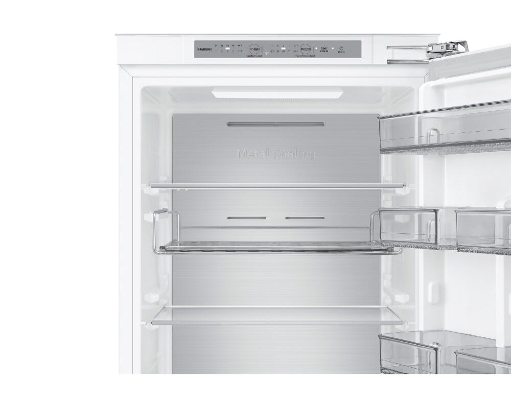 Samsung BRB80F26CEF0EO Frigorifero con congelatore da incasso cm. 54 h. 178 - lt. 267