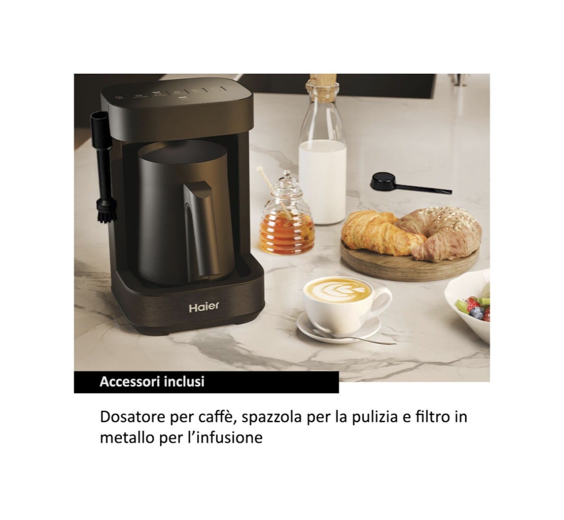 Haier HMB5A 011 I-Master Serie 5 Bollitore Multi Beverage 0,35 l - nero