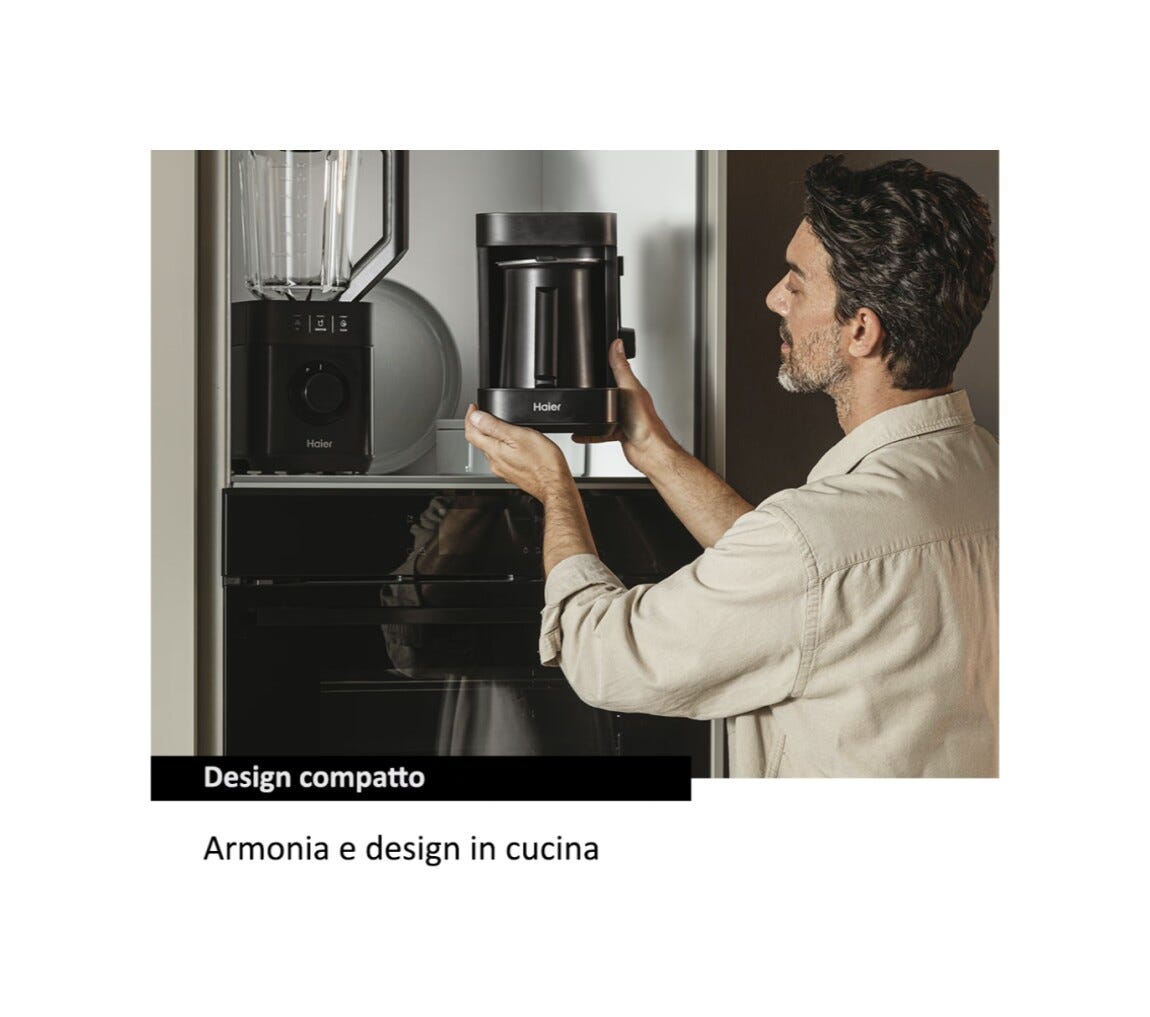 Haier HMB5A 011 I-Master Serie 5 Bollitore Multi Beverage 0,35 l - nero