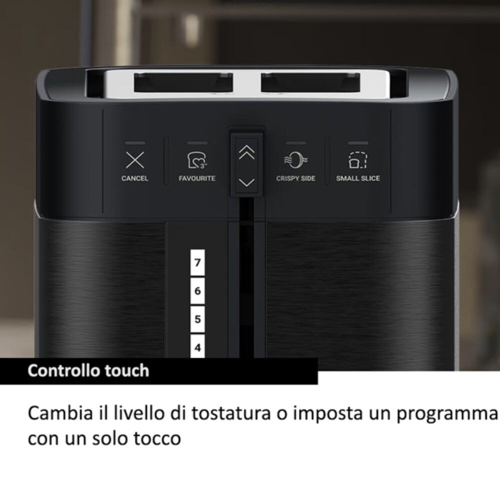 Haier HTO5A3 011 I-Master Serie 5 Tostapane a 2 scomparti - nero