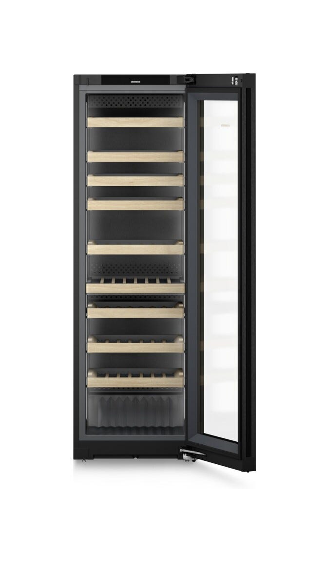 Liebherr WPgbi5272 Vinidor Cantina vino a libera installazione cm. 60 h. 185 - 106 bottiglie - blacksteel
