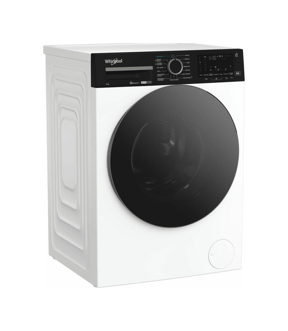Whirlpool WPM 911W ADS IT Lavatrice cm. 60 - capacità 9 kg - bianco