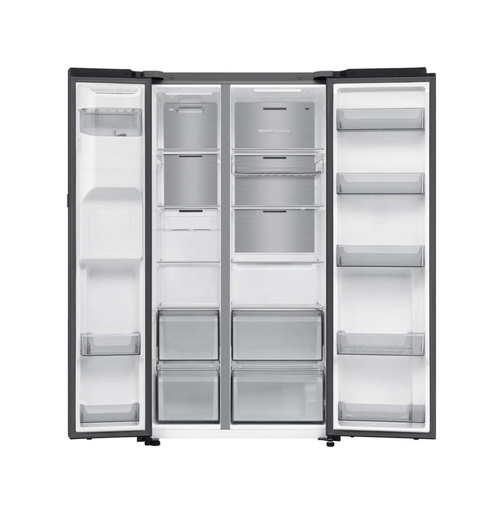 Samsung RS90F64EDFEF Ai Home Frigorifero con congelatore side by side cm. 91 h. 178 - lt. 621 - antracite