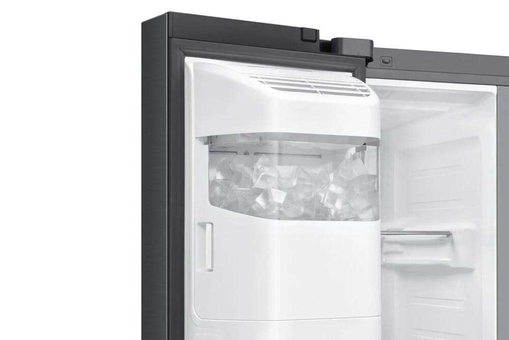 Samsung RS90F64EDFEF Ai Home Frigorifero con congelatore side by side cm. 91 h. 178 - lt. 621 - antracite