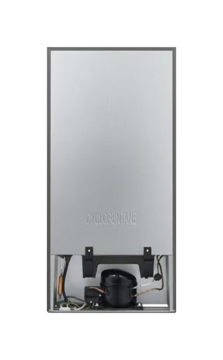 Hisense RR198D4ADE Frigorifero con congelatore a libera installazione - cm. 52 h. 108 - lt. 151 - grigio