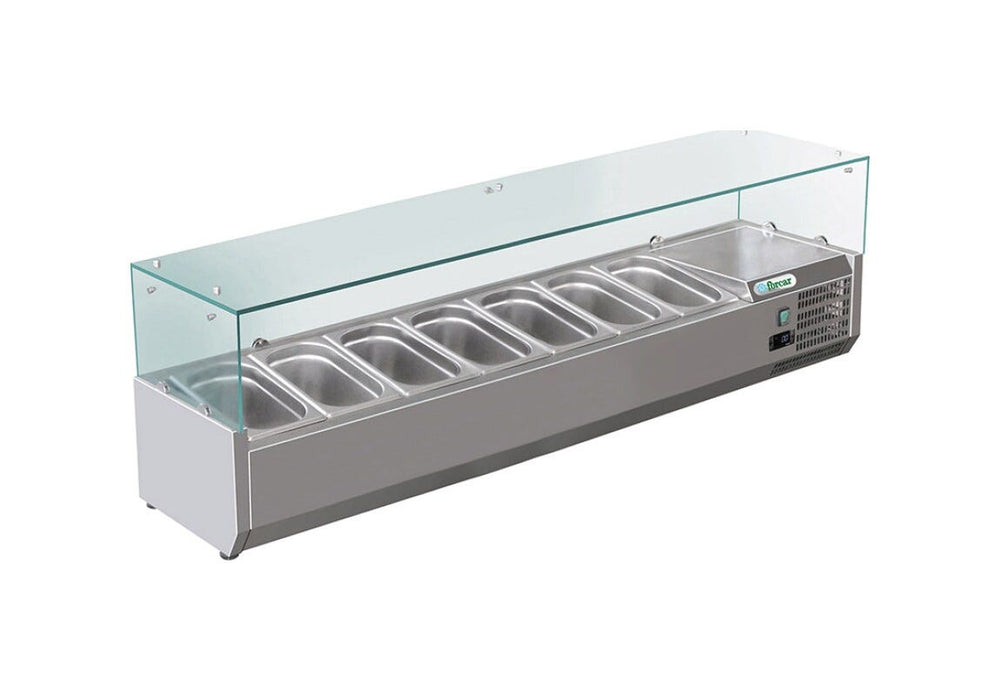 Fimar G-RI15033V Forcar Vetrina refrigerata pizza statica - inox