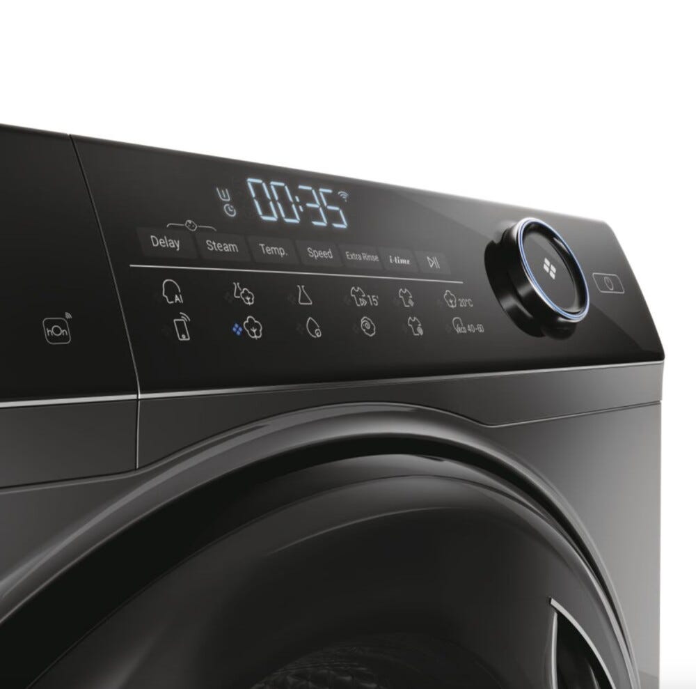 Haier HW80-B14959S8U1 I-Pro Serie 5 Lavatrice cm. 60 - capacità 8 kg - antracite