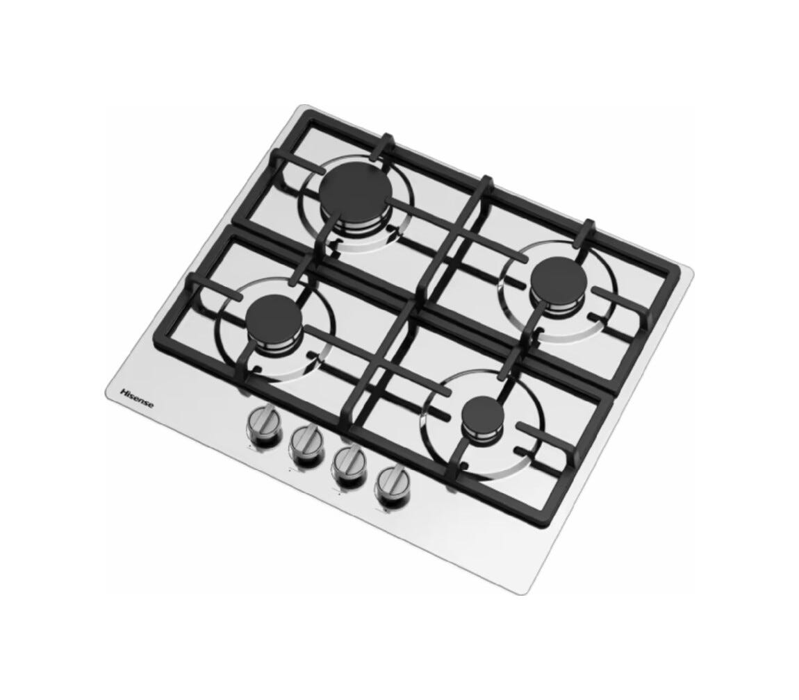 Hisense GM643XHFCI Piano cottura a gas cm. 60 - inox