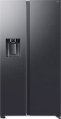 Samsung RS70F65KEFEO Frigorifero con congelatore side by side cm. 91 h. 178 - lt. 640 - acciaio grafite