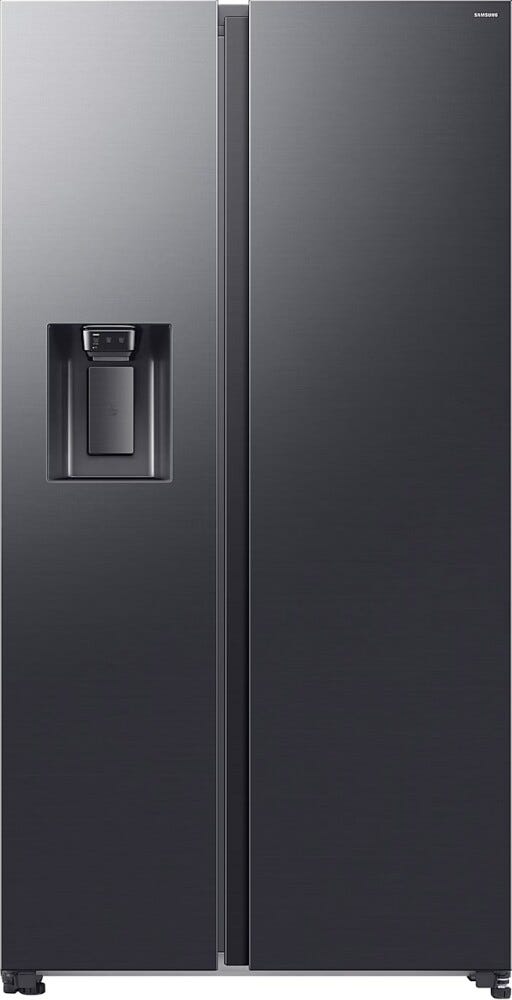 Samsung RS70F65KEFEO Frigorifero con congelatore side by side cm. 91 h. 178 - lt. 640 - acciaio grafite