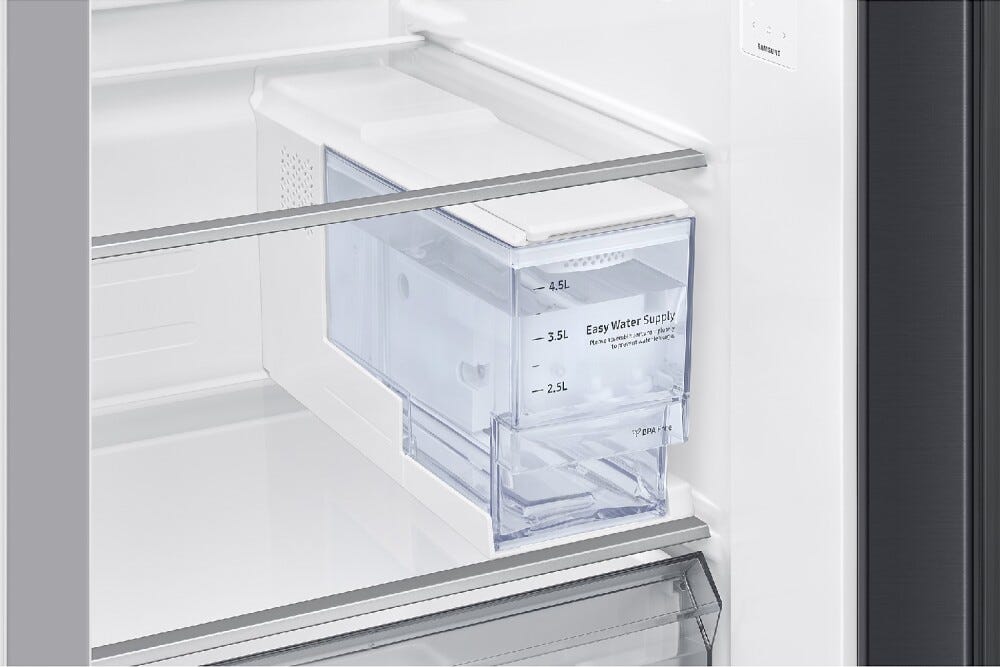 Samsung RS70F65KEFEO Frigorifero con congelatore side by side cm. 91 h. 178 - lt. 640 - acciaio grafite
