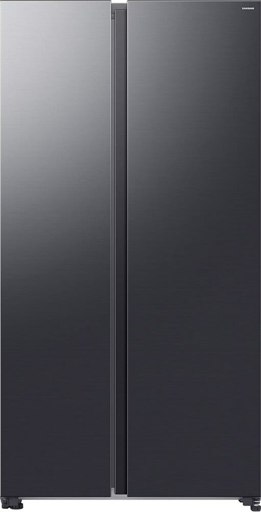 Samsung RS70F65QEFEO Frigorifero con congelatore side by side cm. 91 h. 178 - lt. 659 - grafite